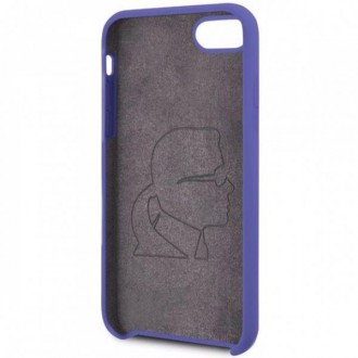 Karl Lagerfeld KLHCI8SLVOG iPhone 7/8 SE 2020 / SE 2022 hardcase fioletowy/purple Silicone