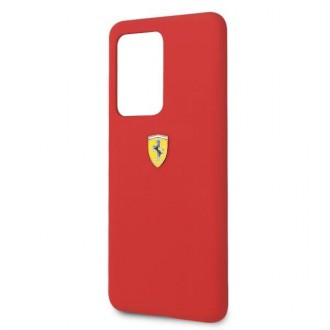 Ferrari Hardcase FESSIHCS69RE S20 Ultra G988 červený/červený silikon