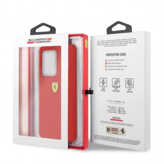 Ferrari Hardcase FESSIHCS69RE S20 Ultra G988 červený/červený silikon