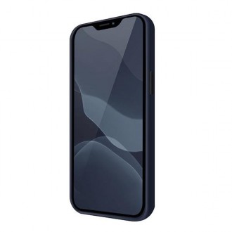 Uniq case Lino Hue iPhone 12 Pro Max 6.7 &quot;blue / marine blue Antimicrobial