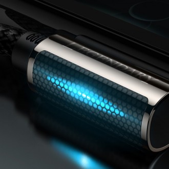 Legendární úhlový herní kabel Baseus USB – USB typu C 66W 2m modrý (CACS000503)