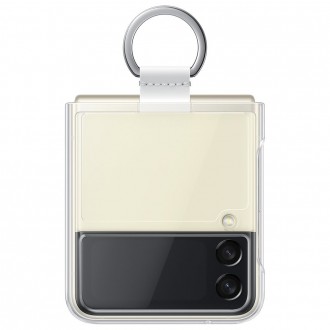 Samsung Clear Cover TPU Gel Case Flower Cover for Samsung Galaxy Z Flip 3 transparent (EF-QF711CTEGWW)