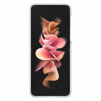 Samsung Clear Cover TPU Gel Case Flower Cover for Samsung Galaxy Z Flip 3 transparent (EF-QF711CTEGWW)
