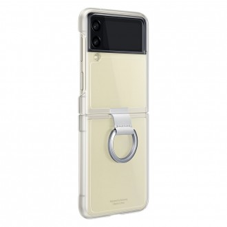 Samsung Clear Cover TPU Gel Case Flower Cover for Samsung Galaxy Z Flip 3 transparent (EF-QF711CTEGWW)