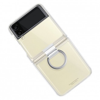 Samsung Clear Cover TPU Gel Case Flower Cover for Samsung Galaxy Z Flip 3 transparent (EF-QF711CTEGWW)