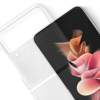 Samsung Clear Cover TPU Gel Case Flower Cover for Samsung Galaxy Z Flip 3 transparent (EF-QF711CTEGWW)