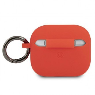 Kryt Ferrari FEA3SILRE AirPods 3 červený/červený silikon