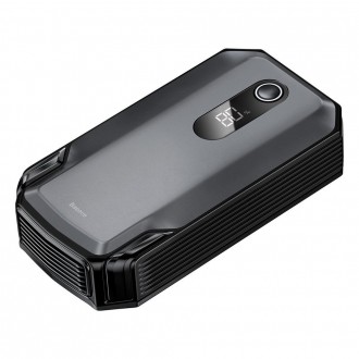 Power banka Baseus Power Starter Jump Starter booster 20000mAh 12V (2000A / 1000A) + krokosvorky černé (CGNL020001)