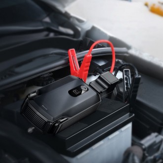 Power banka Baseus Power Starter Jump Starter booster 20000mAh 12V (2000A / 1000A) + krokosvorky černé (CGNL020001)