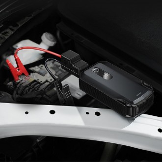 Power banka Baseus Power Starter Jump Starter booster 20000mAh 12V (2000A / 1000A) + krokosvorky černé (CGNL020001)