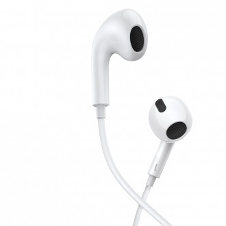 Baseus encok c17 in-ear wired headphones with usb type c microphone white (NGCR010002)