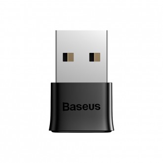 Baseus BA04 mini Bluetooth 5.0 USB adaptér přijímač vysílač pro počítač černý (ZJBA000001)