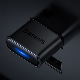 Baseus BA04 mini Bluetooth 5.0 USB adaptér přijímač vysílač pro počítač černý (ZJBA000001)