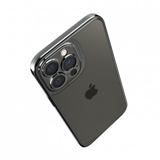 Spigen OPTIK CRYSTAL IPHONE 13 PRO CHROME GREY