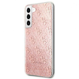 Guess GUHCS22MPCU4GLPI S22+ S906 różowy/pink hardcase 4G Glitter