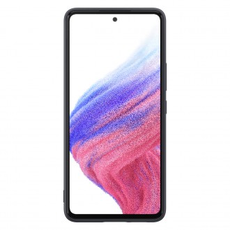 Gumový silikonový kryt Samsung Silicone Cover pro Samsung Galaxy A53 černý (EF-PA536TBEGWW)