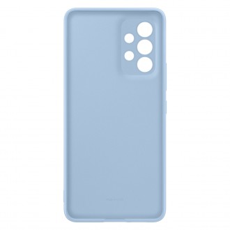 Gumové silikonové pouzdro Samsung Silicone Cover pro Samsung Galaxy A53 modré (EF-PA536TLEGWW)