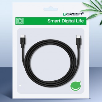 Ugreen USB Type C charging and data cable 3A 0.5m black (US286)