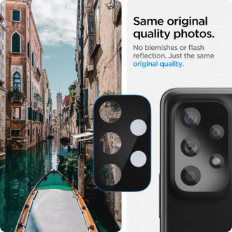 Spigen OptikCamera Protector Camera Island Tempered Glass (2 pcs) for Samsung Galaxy A33 5G / A53 5G / A73 5G Black