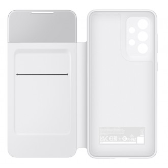 Knihovna Samsung S View Wallet Cover Galaxy A33 bílá (EF-EA336PWEGEE)