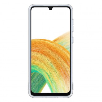 Samsung Soft Clear Cover TPU Gel Case Flower Cover for Samsung Galaxy A33 black (EF-QA336TBEGWW)
