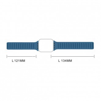 Magnetic Strap Watch 7 7/8 45mm Magnetic Band Bracelet Blue Bracelet