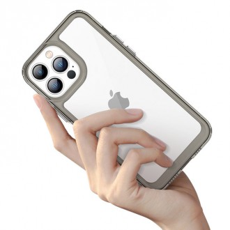 Outer Space Case for iPhone 12 Pro Max hard cover with gel frame transparent