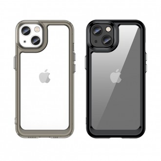 Outer Space Case case for iPhone 13 hard cover with a gel frame black