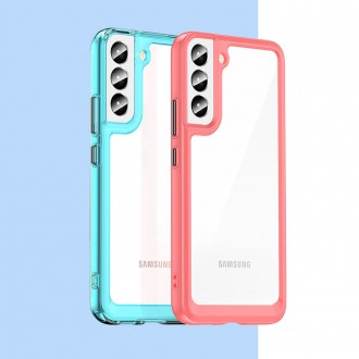 Outer Space Case Case for Samsung Galaxy S22 Hard Cover with Gel Frame Transparent