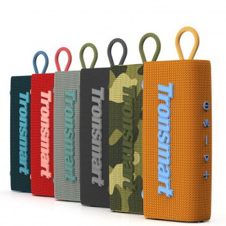 Tronsmart Trip Wireless Bluetooth Speaker 5.3 Waterproof IPX7 10W Green Camouflage