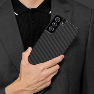 Nillkin Synthetic Fiber Case armored cover for Samsung Galaxy S22 black