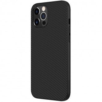 Nillkin Synthetic Fiber Case armored cover for iPhone 12 Pro Max black