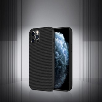 Nillkin Synthetic Fiber Case armored cover for iPhone 12 Pro Max black