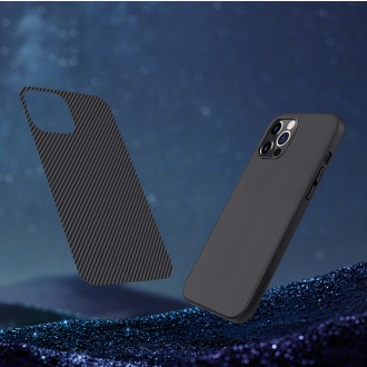 Nillkin Synthetic Fiber Case armored cover for iPhone 12 Pro Max black