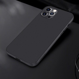 Nillkin Synthetic Fiber Case armored cover for iPhone 12 Pro Max black