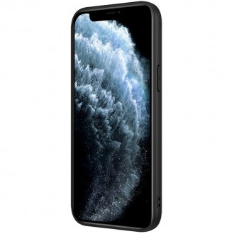 Nillkin Synthetic Fiber Case armored cover for iPhone 12 Pro black