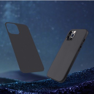 Nillkin Synthetic Fiber Case armored cover for iPhone 12 Pro black