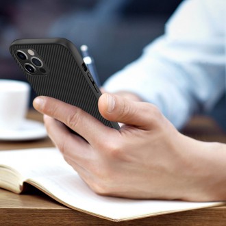 Nillkin Synthetic Fiber Case armored cover for iPhone 12 Pro black