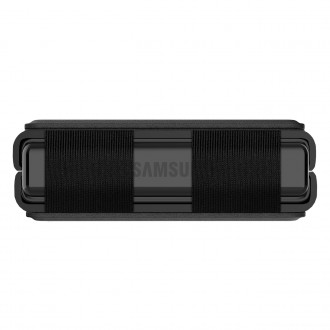 Kožené pouzdro Nillkin Qin pro Samsung Galaxy Z Flip 3 černé
