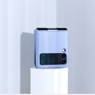 Kožené pouzdro Nillkin Qin pro Samsung Galaxy Z Flip 3 černé
