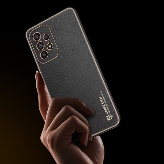 Dux Ducis Yolo elegant cover made of ecological leather for Samsung Galaxy A33 5G black