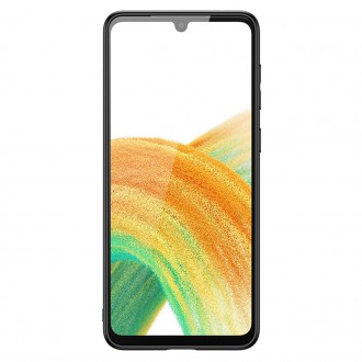 Dux Ducis Yolo elegant cover made of ecological leather for Samsung Galaxy A33 5G black