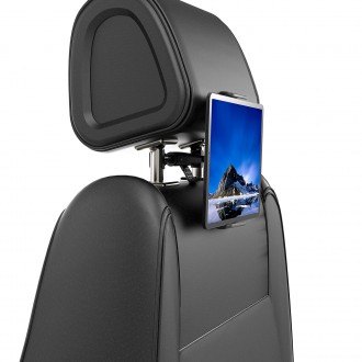 Wozinsky car headrest holder with hanger black (WTHBK2)