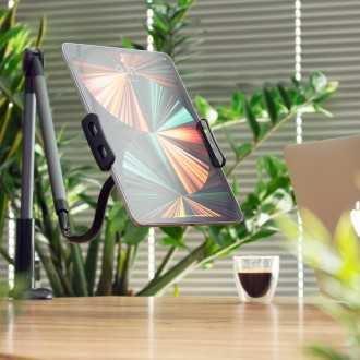 Wozinsky dlouhý flexibilní držák telefonu a tabletu černý (WTHBK5)
