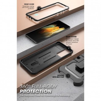 Supcase UNICORN BEETLE PRO GALAXY S21 FE BLACK