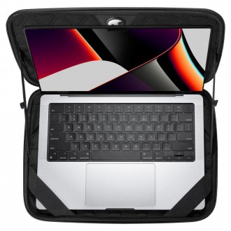 Spigen RUGGED ARMOR POUCH &quot;PRO&quot; LAPTOP 13-14 ČERNÁ