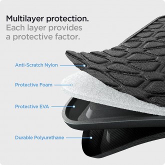 Spigen RUGGED ARMOR POUCH &quot;PRO&quot; LAPTOP 13-14 ČERNÁ