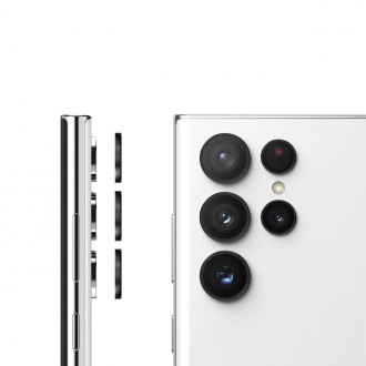 Ringke Camera Lens Frame Glass glass for Samsung Galaxy S22 Ultra silver