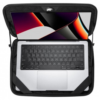 Spigen RUGGED ARMOR POUCH &quot;PRO&quot; LAPTOP 15-16 ČERNÁ