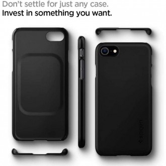 Spigen THIN FIT IPHONE 7 / 8 / SE 2020 / 2022 BLACK
